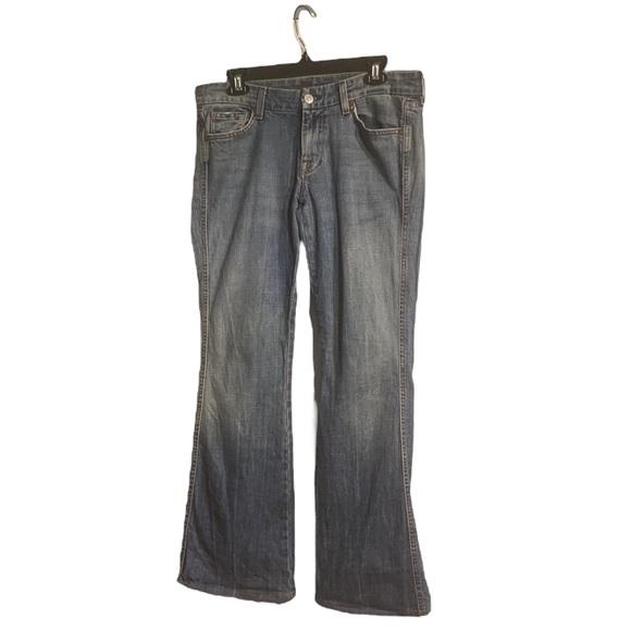 7 for all mankind Swarovski crystal ‘A’ pocket boot cut jeans - Picture 2 of 10